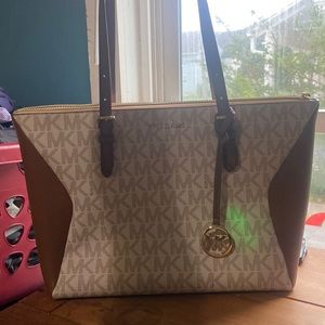 Micheal Kors Large Coraline Tote Bag